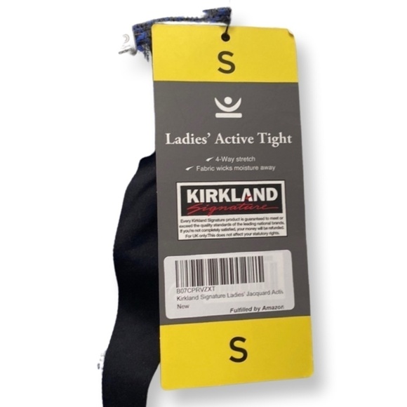 Ladies Jacquard Active Tight NWT Size Small - Picture 5 of 6